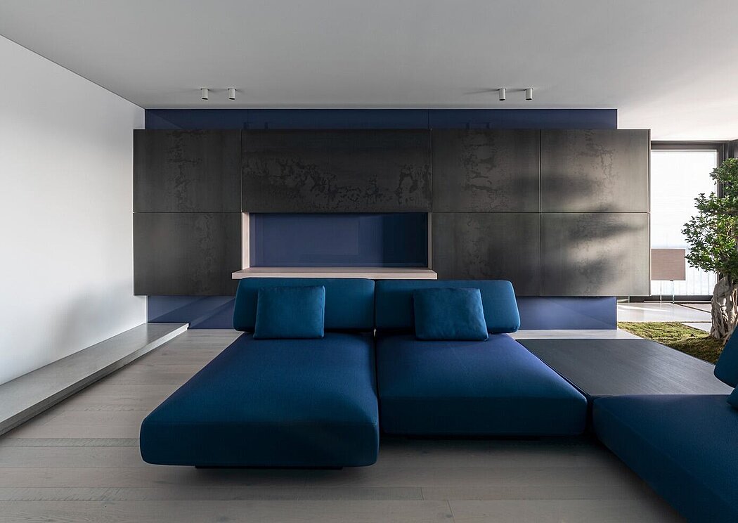 Penthouse I 绿色现代公寓丨意大利丨Piertito Cardillo 工作室-1