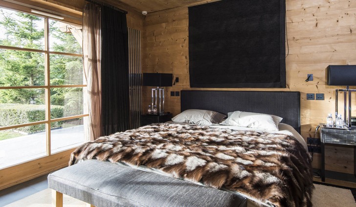 法国阿尔卑斯山豪华小木屋设计-15