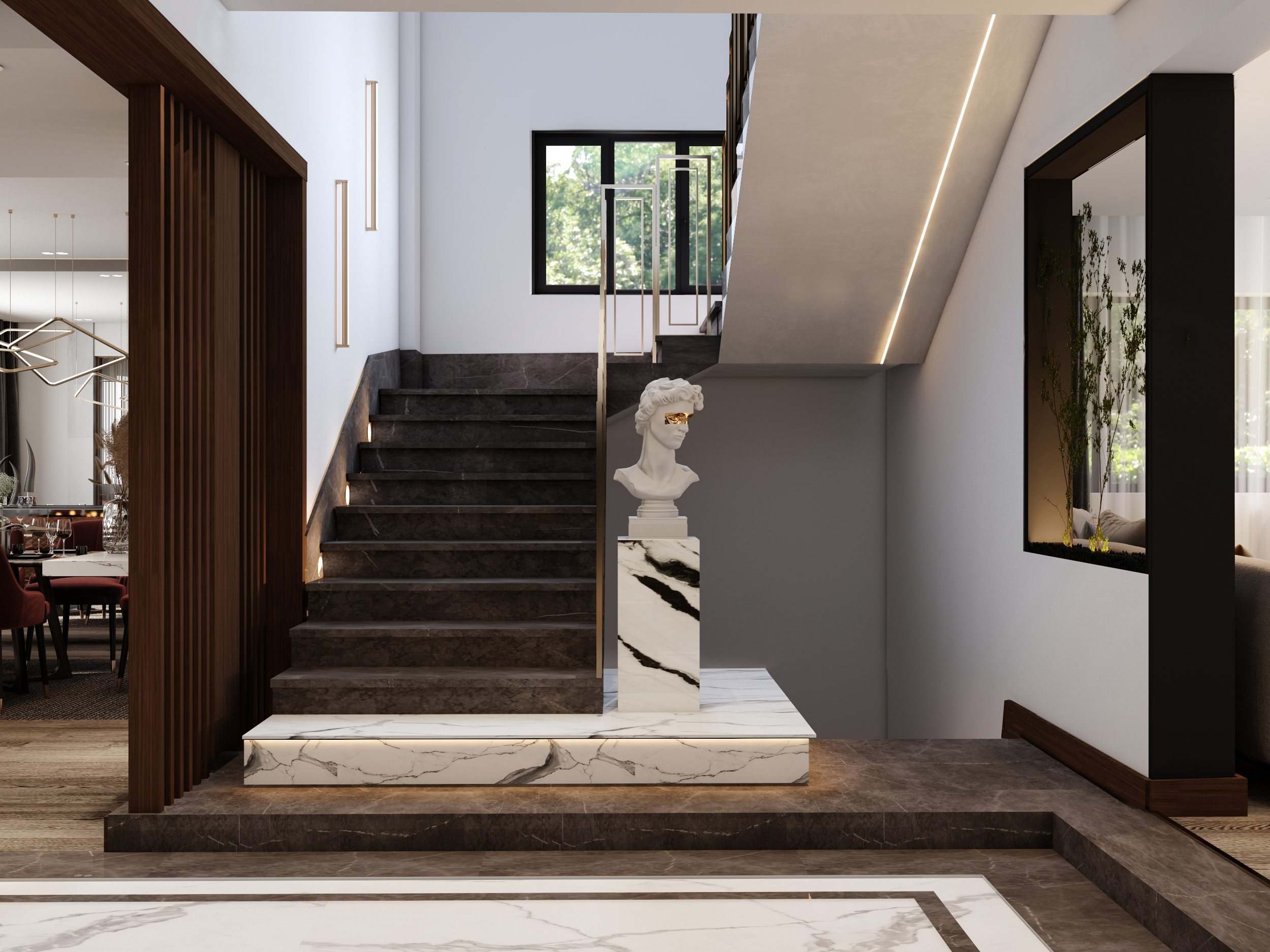 Reception interior design-14