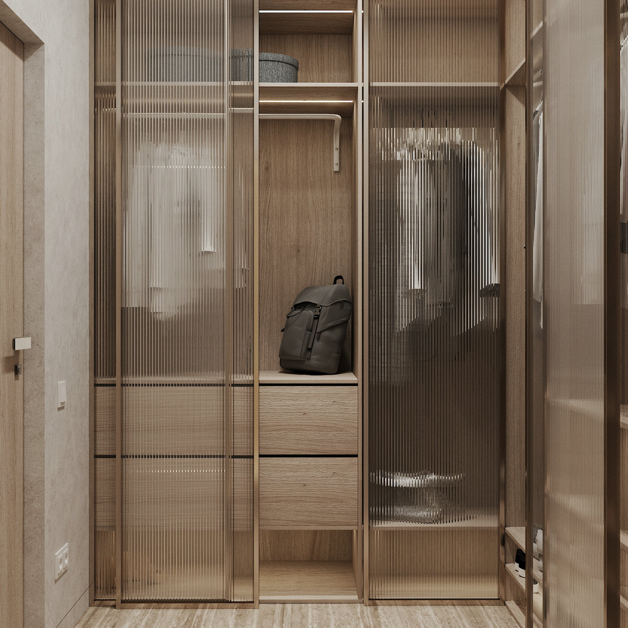 原木+绿色打造舒适清新居住空间-3