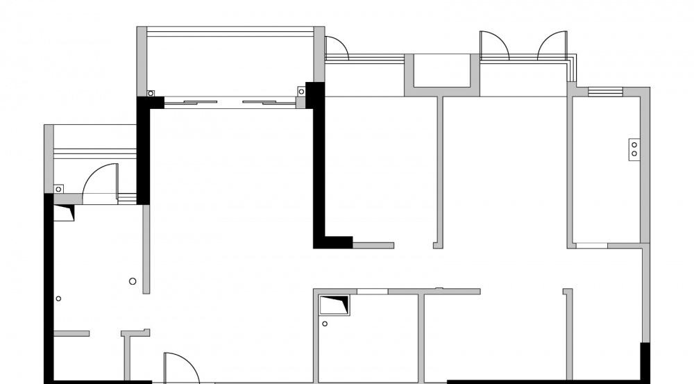 南昌阿鹤设计工作室打造互动式刚需房-0