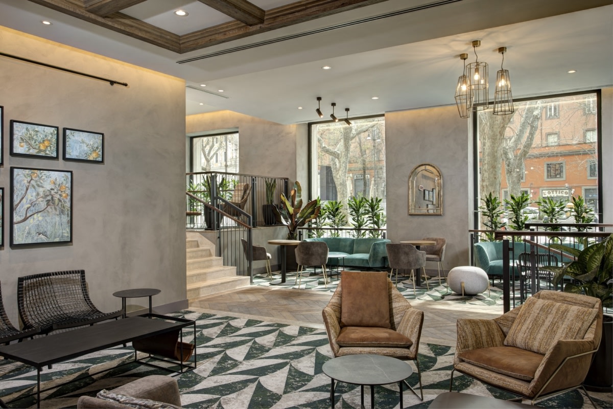 自然温暖 | DoubleTree by Hilton Rome Monti Hotel 设计-11