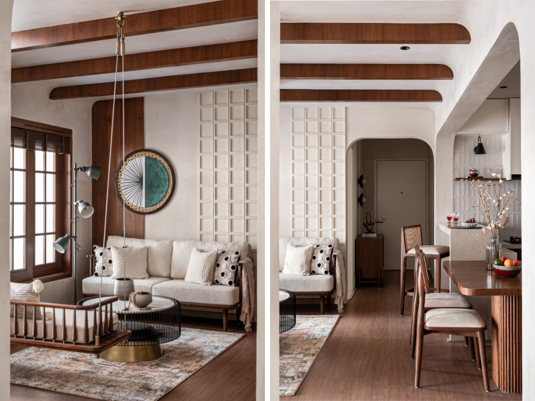 A Spacious, Colour-Rich House Of Curves Designed With Open And Airy Spaces | Logic Architecture + Research - The Architects Diary-35