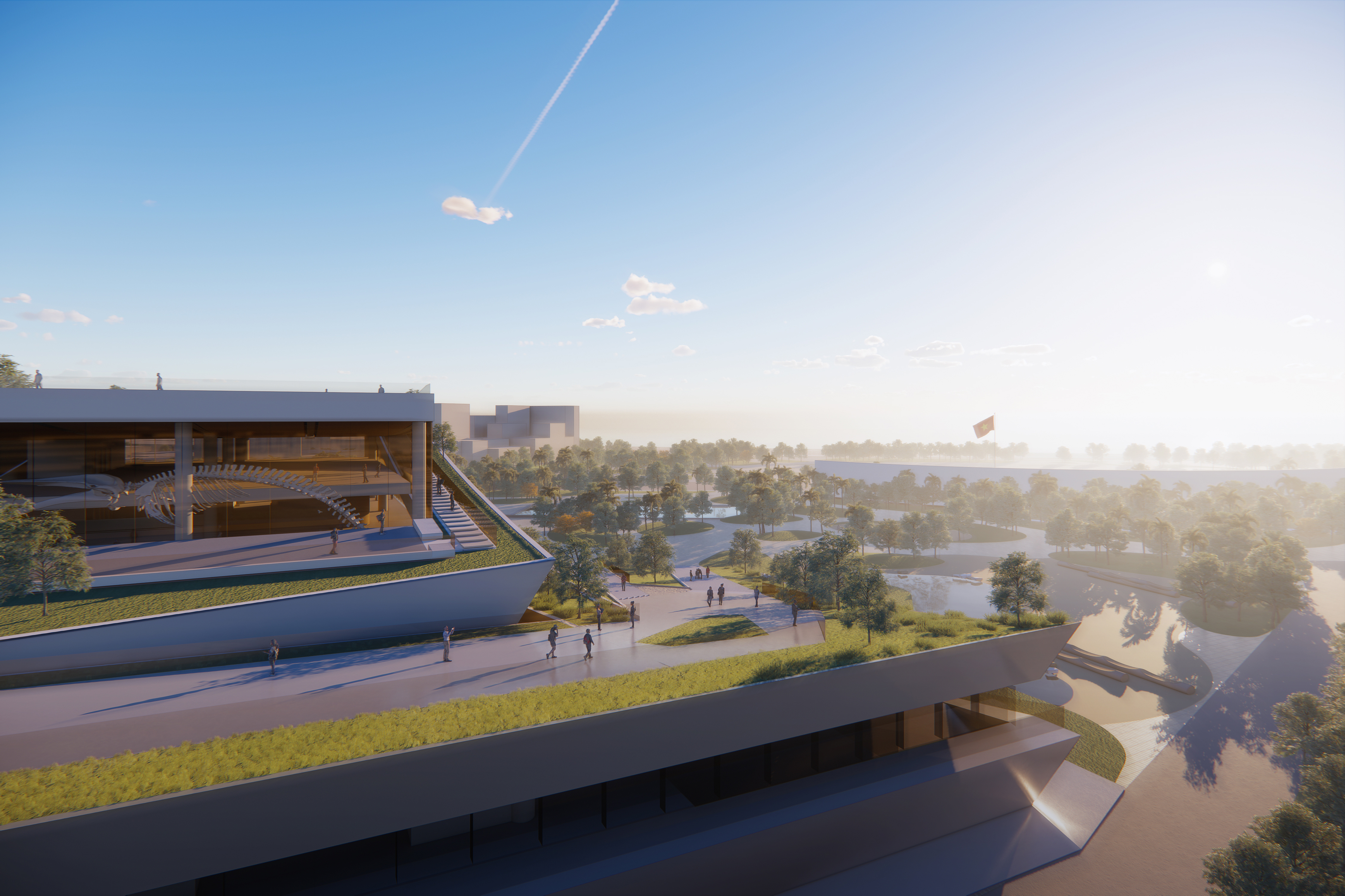 越南平定绿色波浪博物馆丨lequangarchitects-27