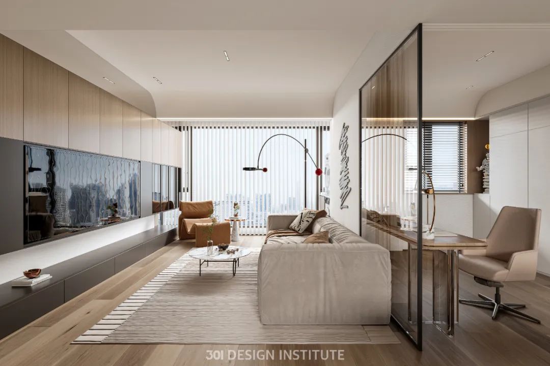 广州白云区 110㎡现代简约住宅设计丨中国广州丨301 设计研究所-11