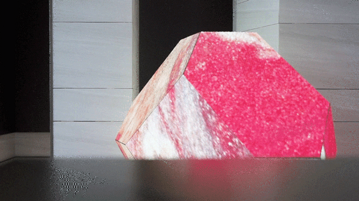 炫彩玻璃+米灰色调,流动的空间灵魂 | 元禾大千-14