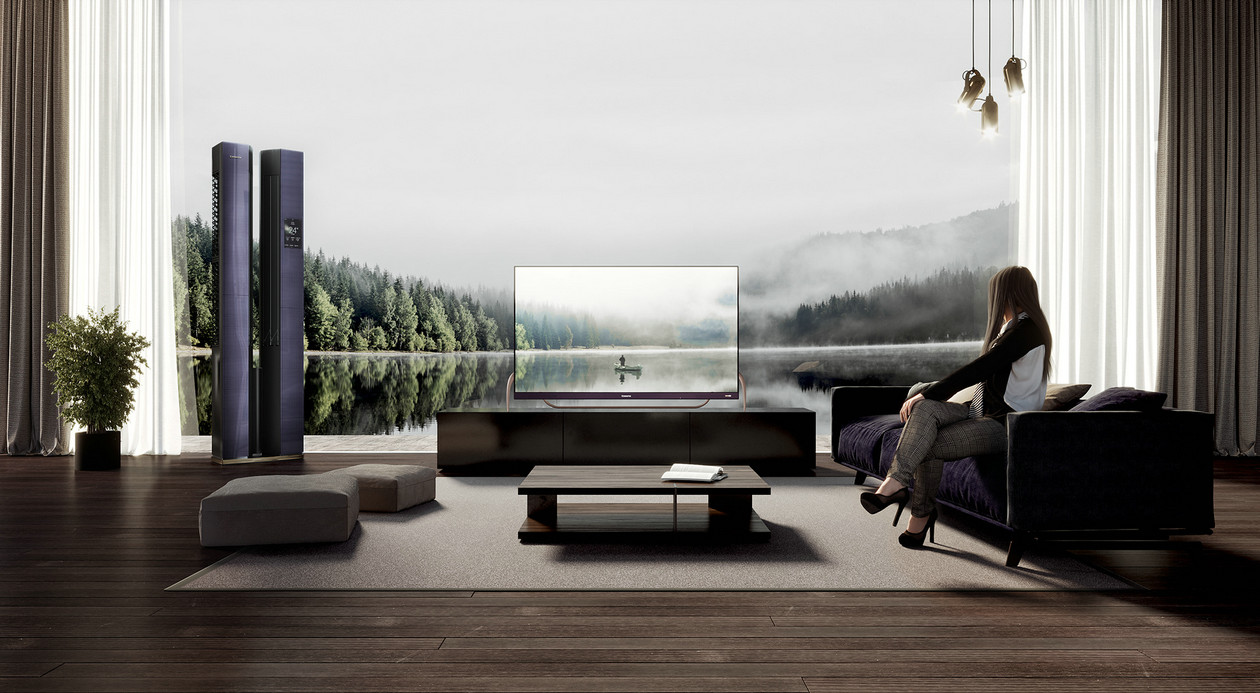 高级黑+紫色 永恒优雅与极致梦幻的空间设计-2