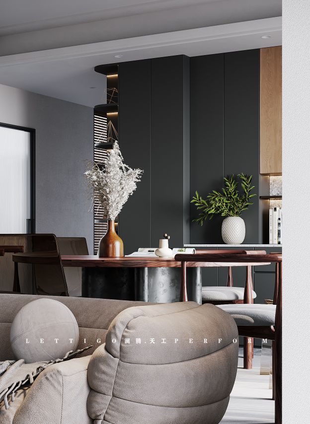 一如既往，无边热爱，质感拉满的客餐厅-5