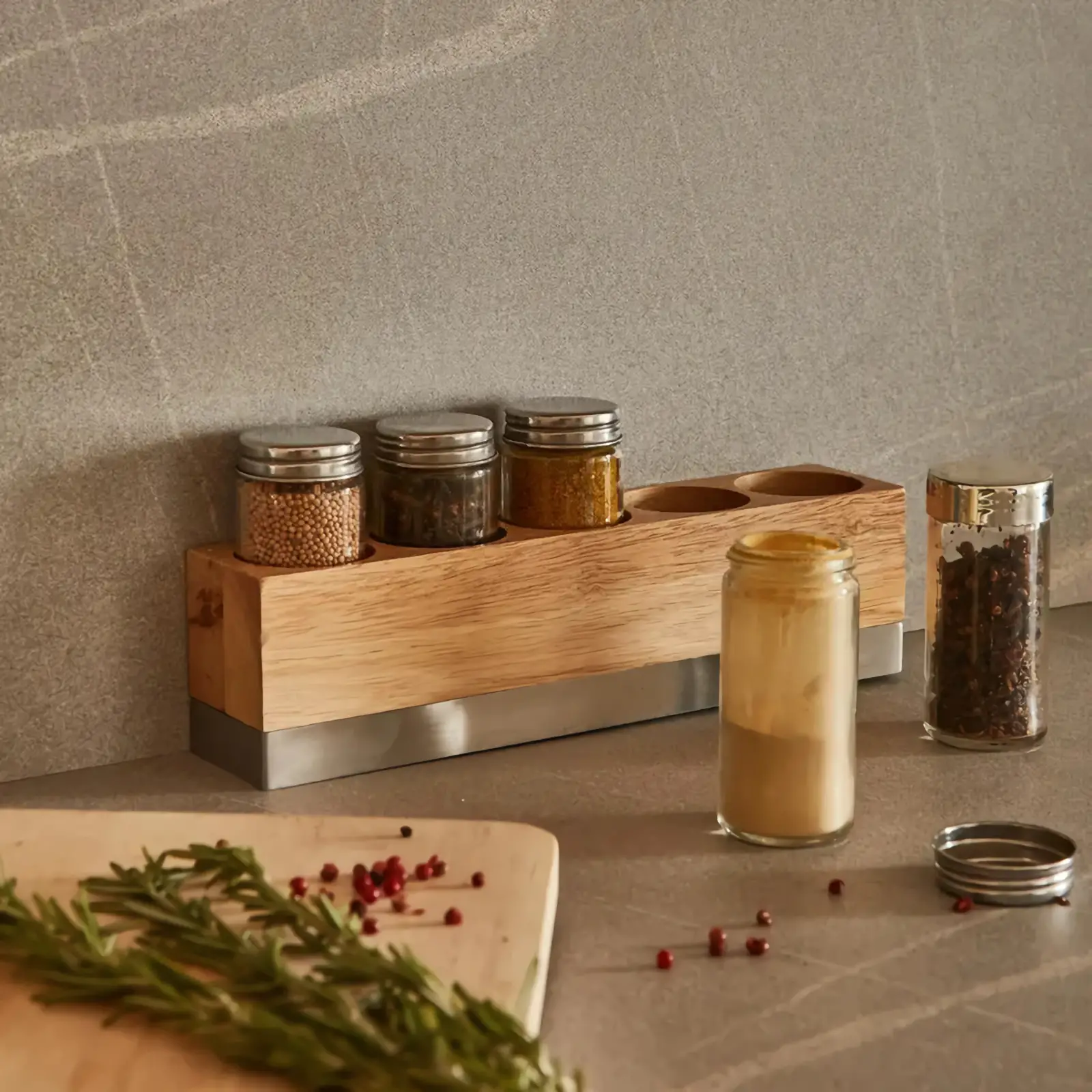 小空间,大设计 | 完美融入客厅的迷你厨房-12