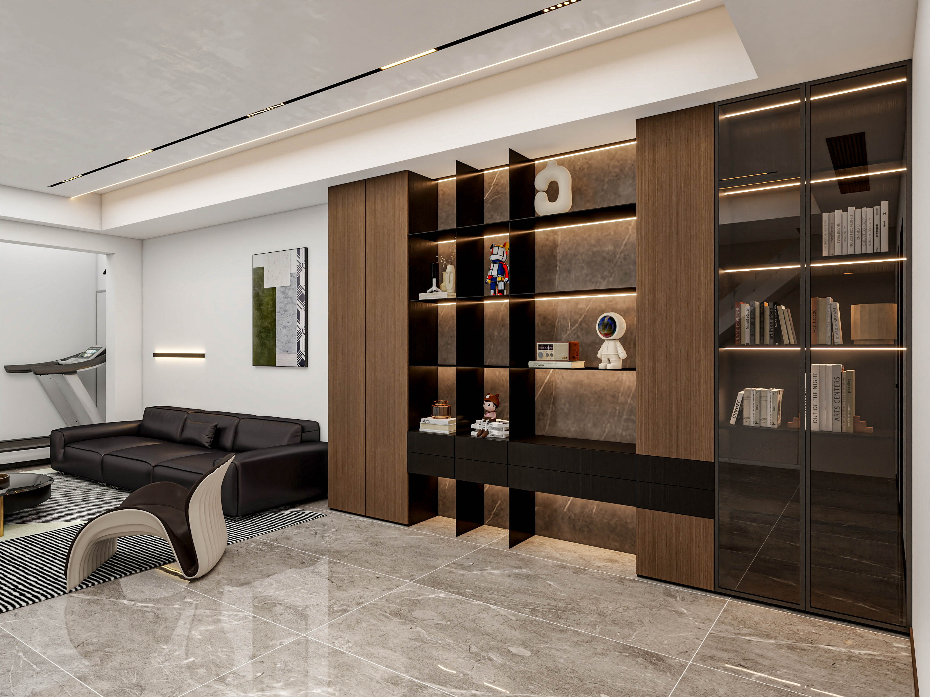 德商御府天骄西区，616平方意式极简别墅丨中国成都-34