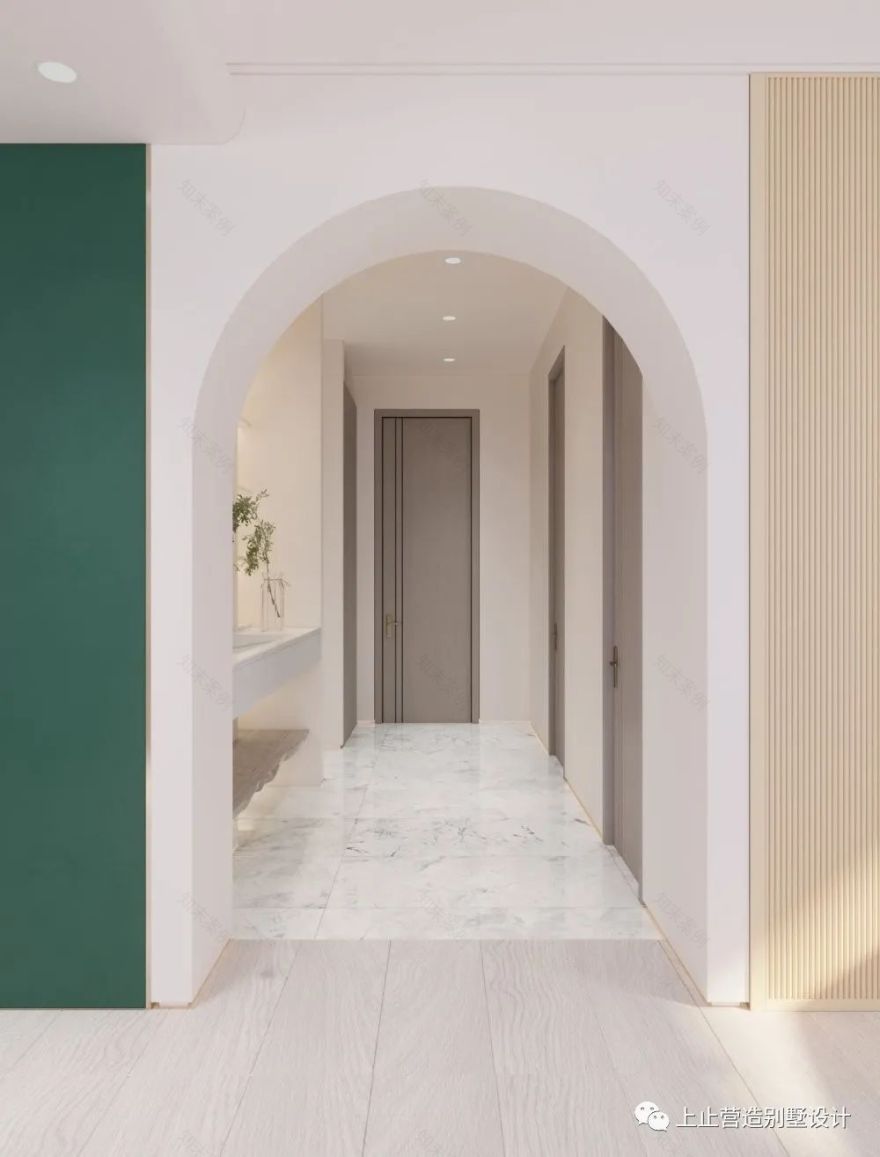 高迪曲线之美,上止营造空灵家居空间丨上止营造别墅设计-30