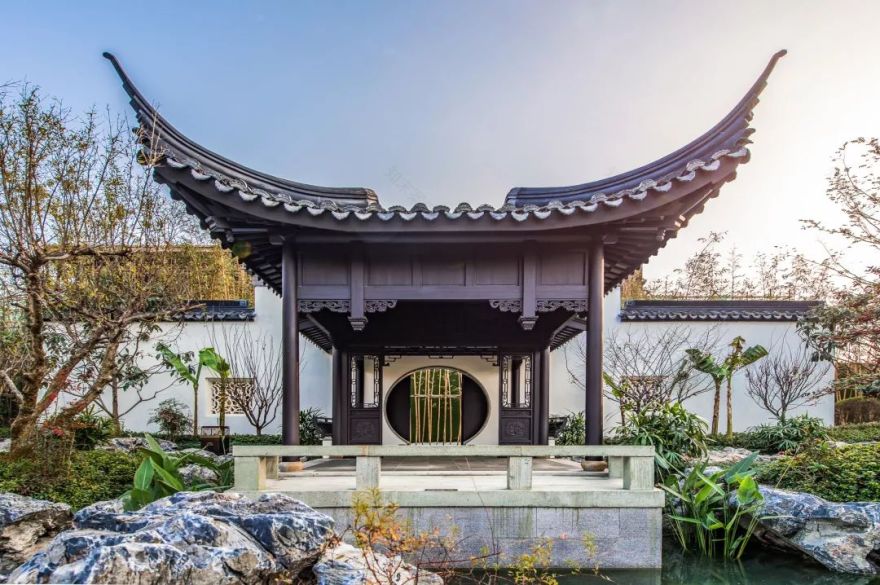 新中式美学大宅,传承中国建筑之美-21