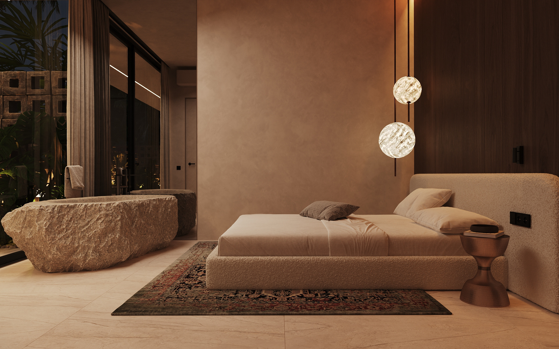 乌布两居室别墅丨印度尼西亚巴厘丨Bodes studio-60