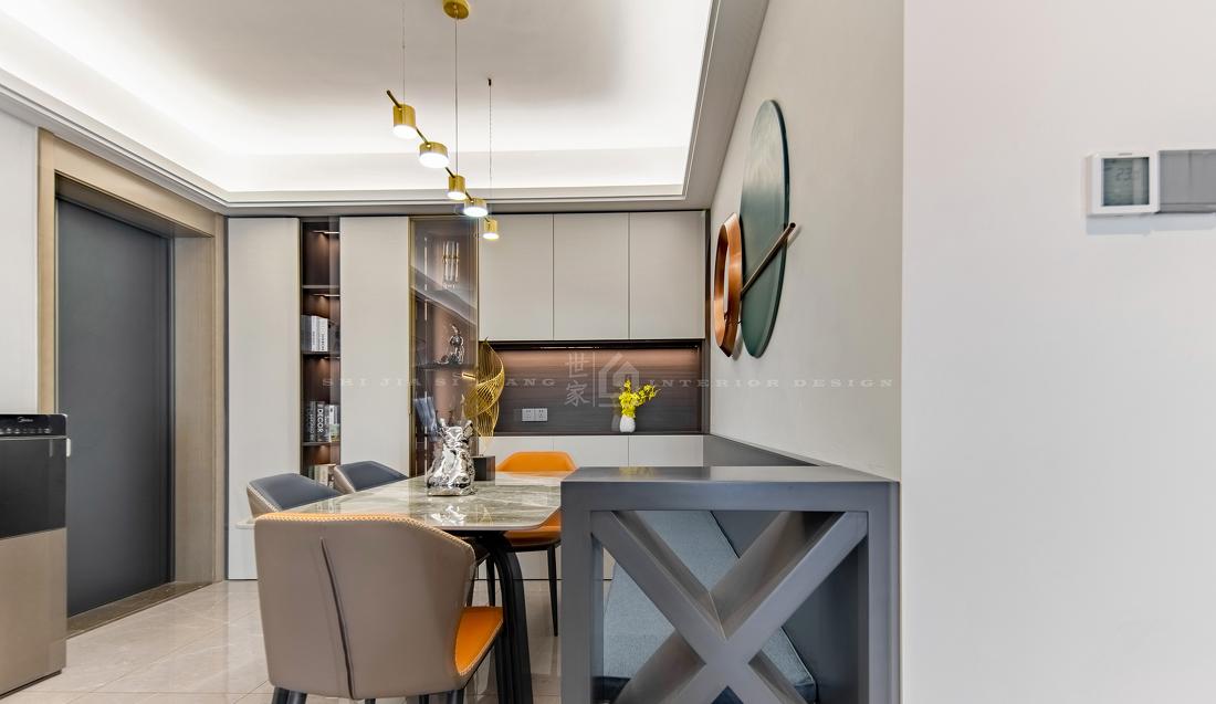 现代轻奢四居室装修设计-30