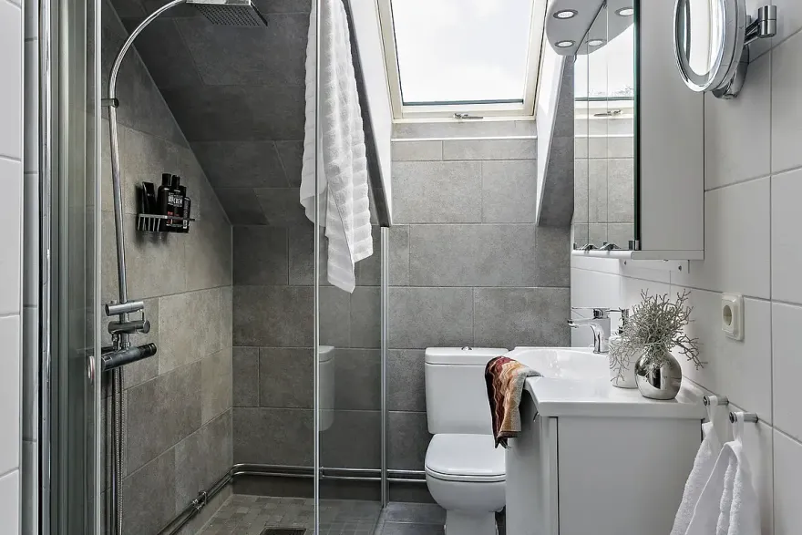 瑞典阁楼公寓 | 黑白灰的明亮魅力-16