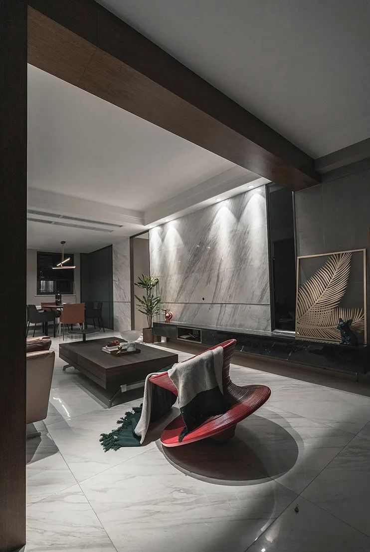 现代时尚优雅的居住空间-11