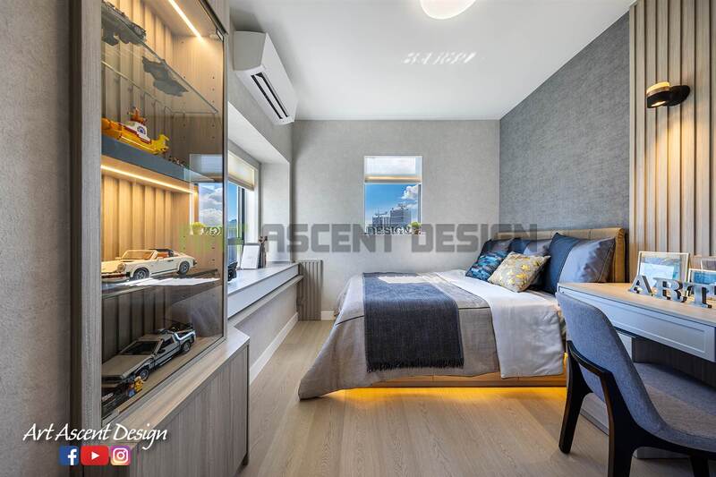 大坑光明台装修设计案例-42