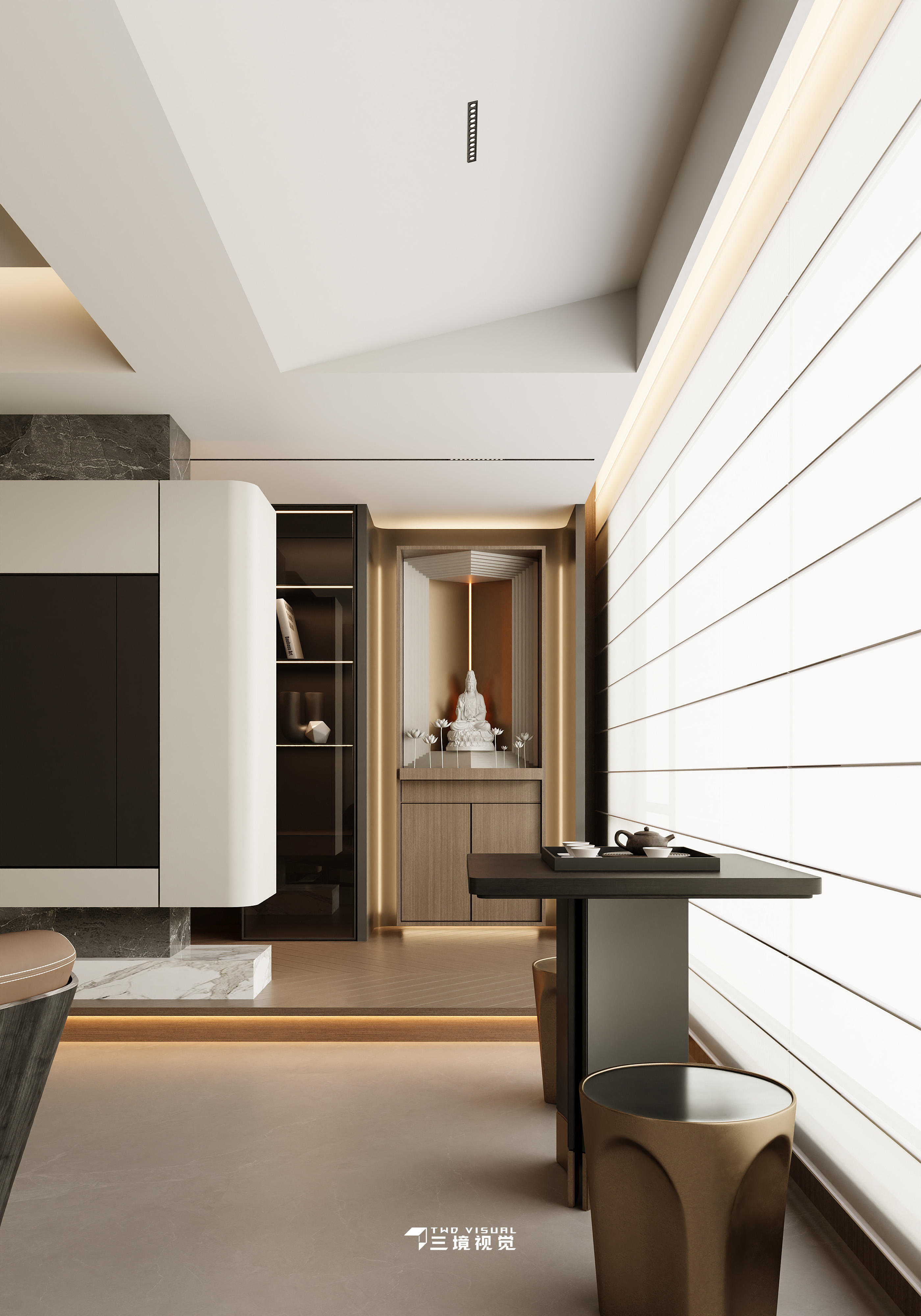 住宅-现代意式小户型设计-2