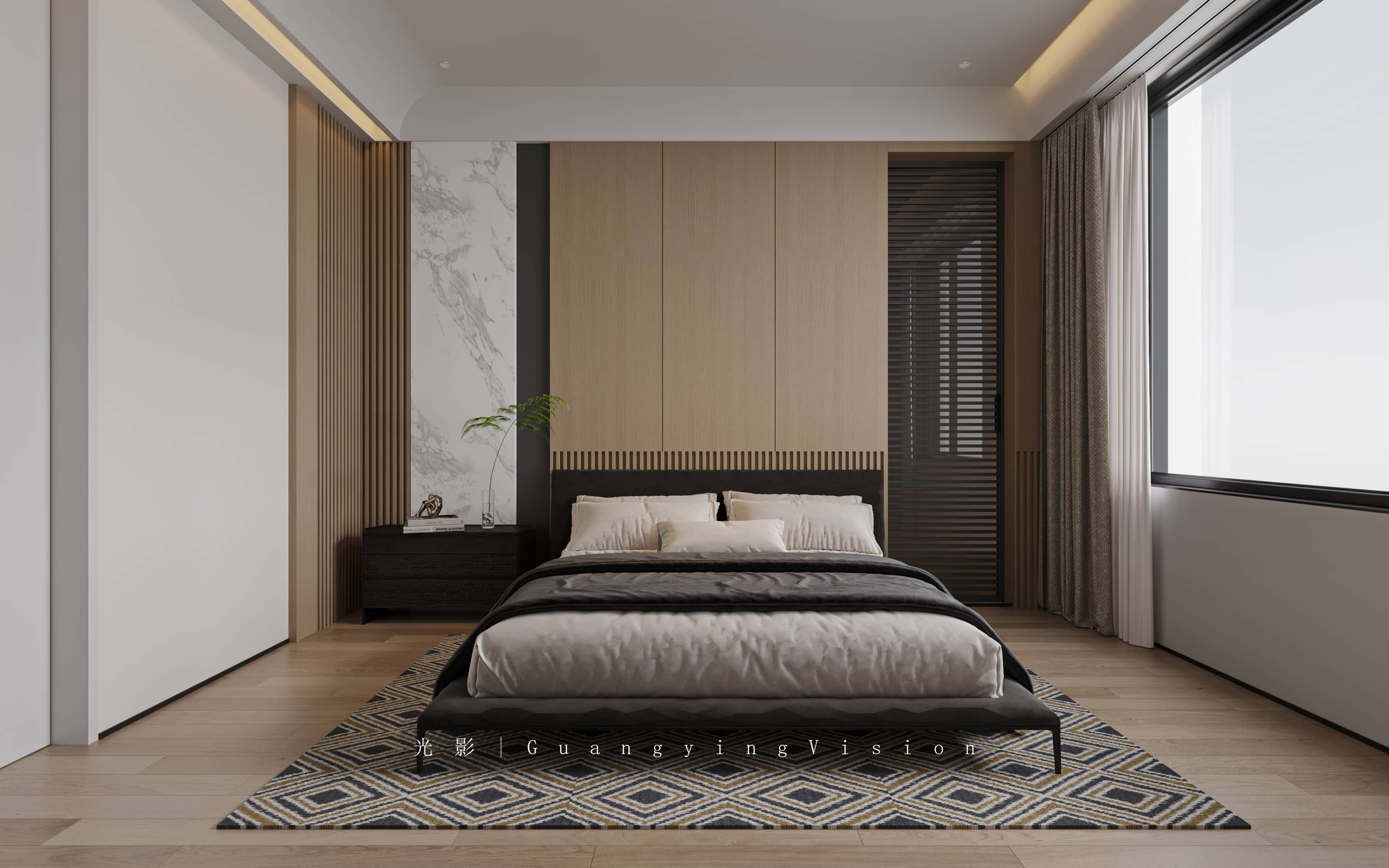 木色与黑白灰的狂欢-0