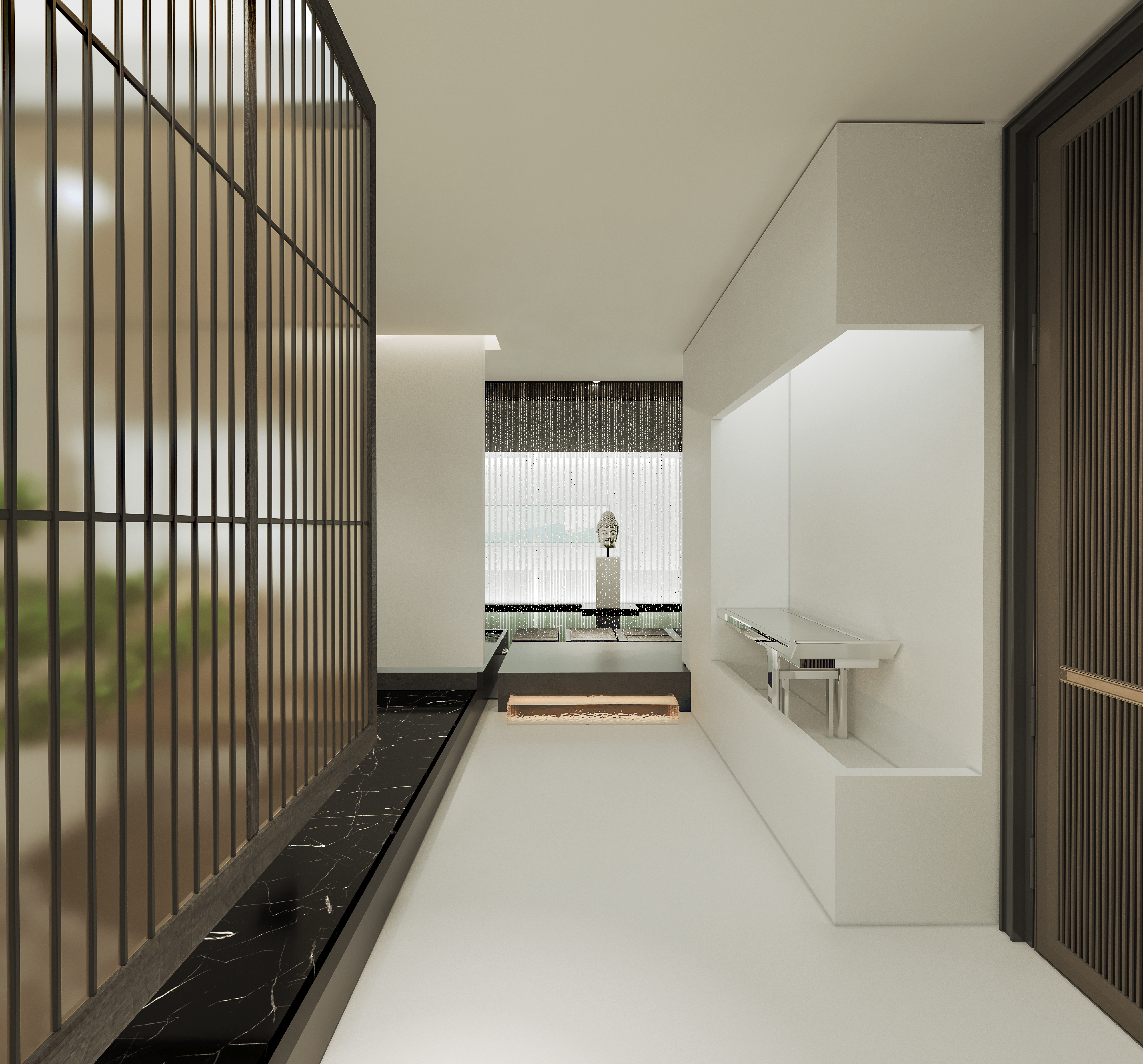 minimalist Chinese zen office 极简中国风办公室设计-5