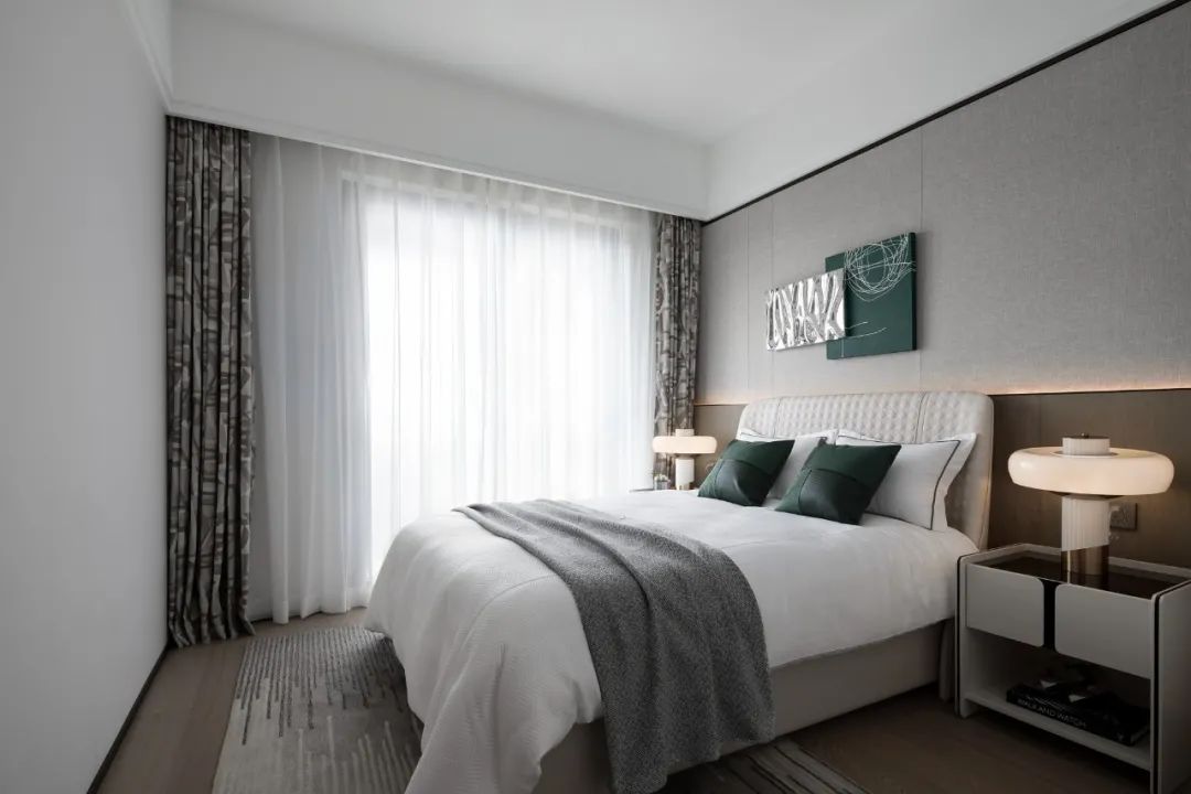 国深大信·君誉湾样板间丨中国中山丨IDAD久度设计,华贝软装-27