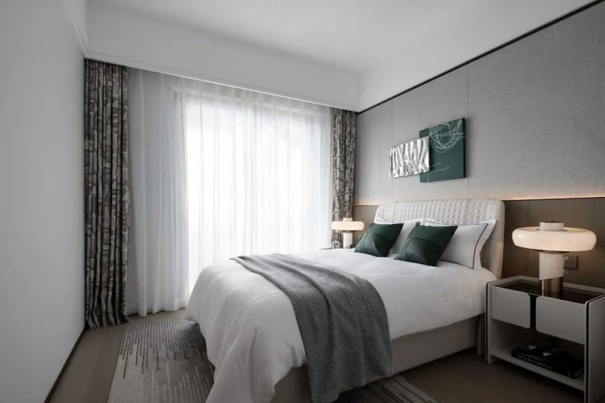 国深大信·君誉湾样板间丨中国中山丨IDAD久度设计,华贝软装-27