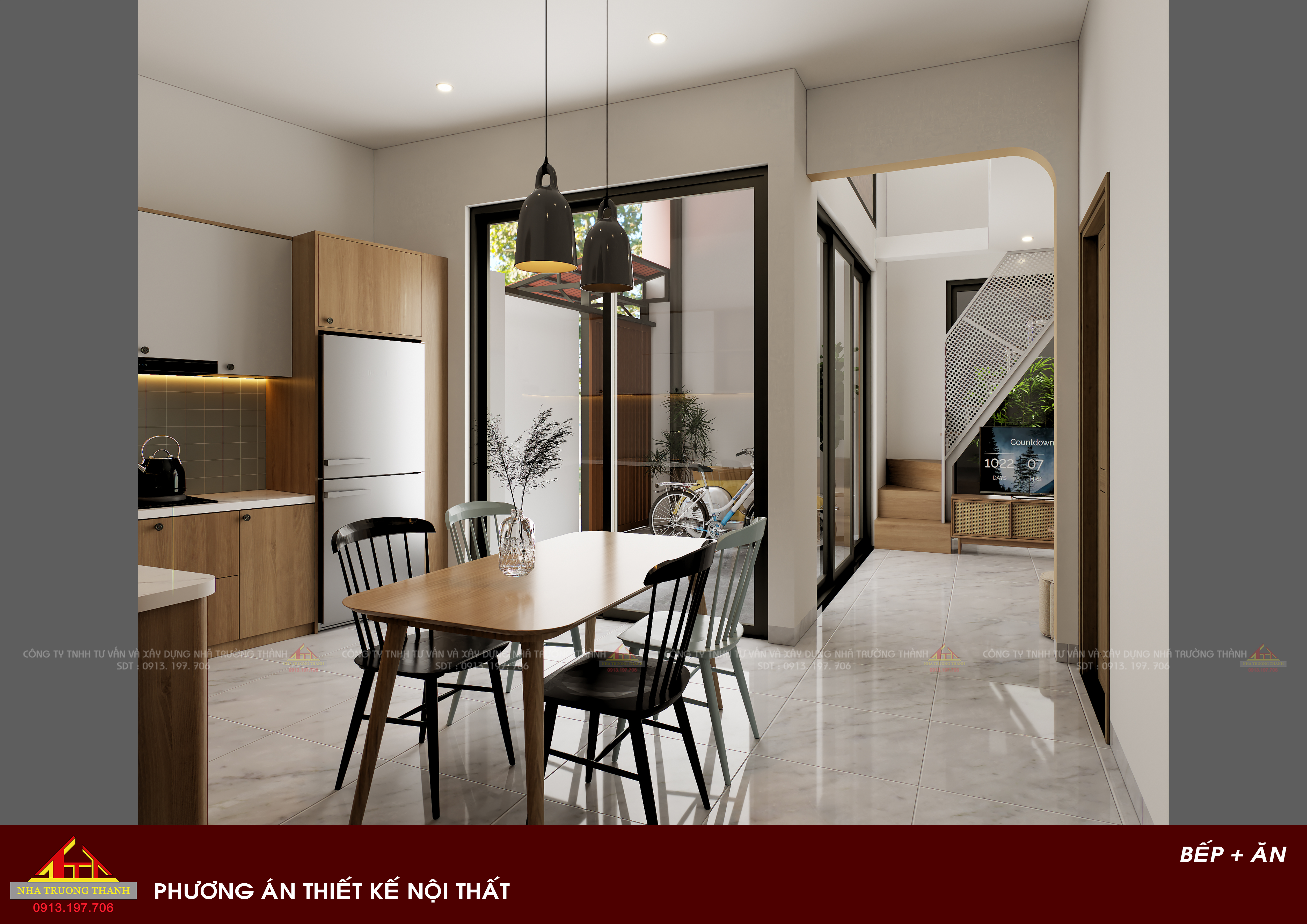 Cải tạo nội thất nhà ở trong kiệt-4