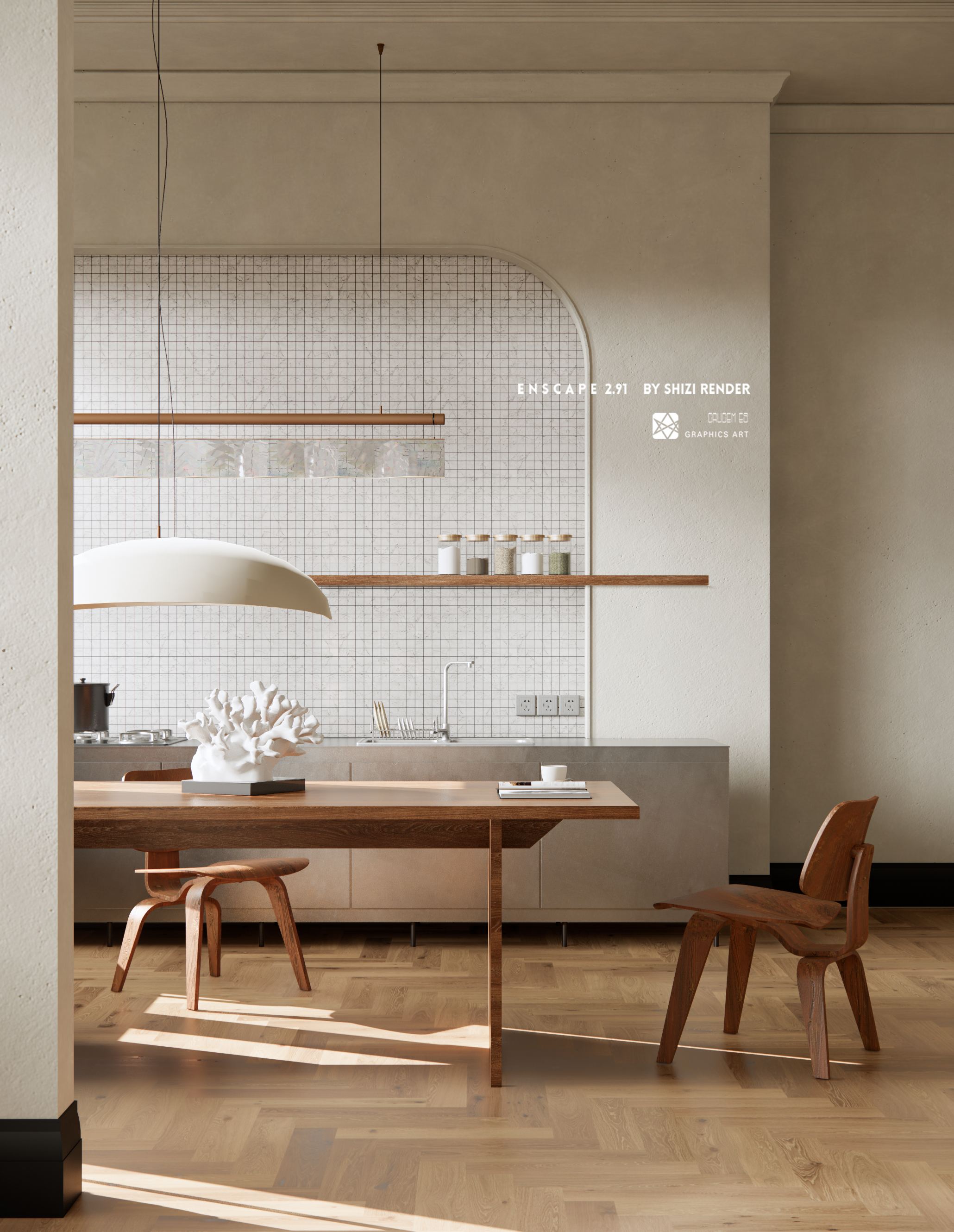 Enscape&写意空间丨十字-21