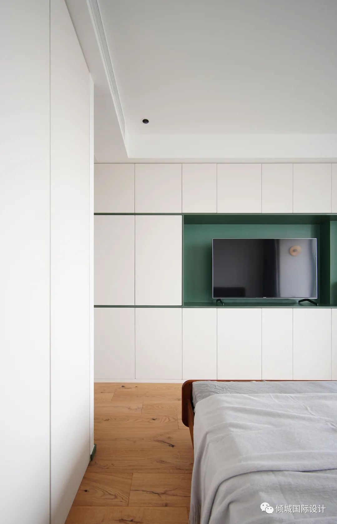 北欧小生活 · 绿色精致空间设计丨倾城国际设计-49