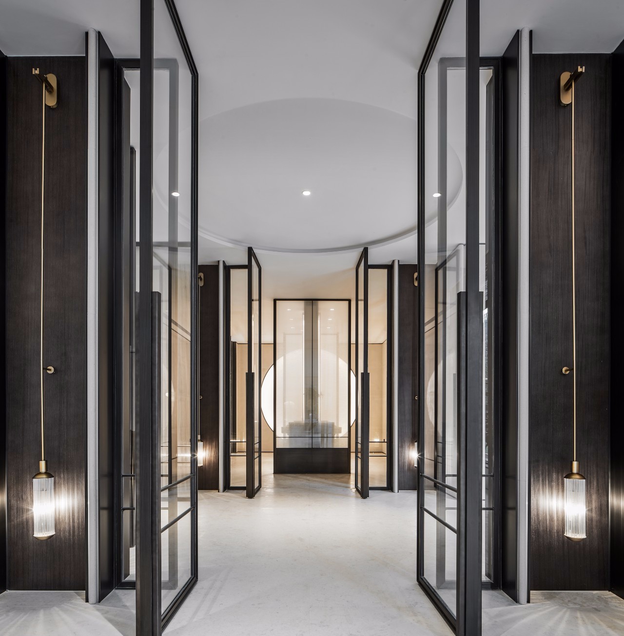 无间设计打造 1200㎡东方摩登营销中心-20