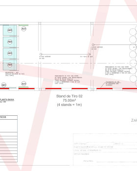 Projeto de tratamento acustico Clube de Tiros