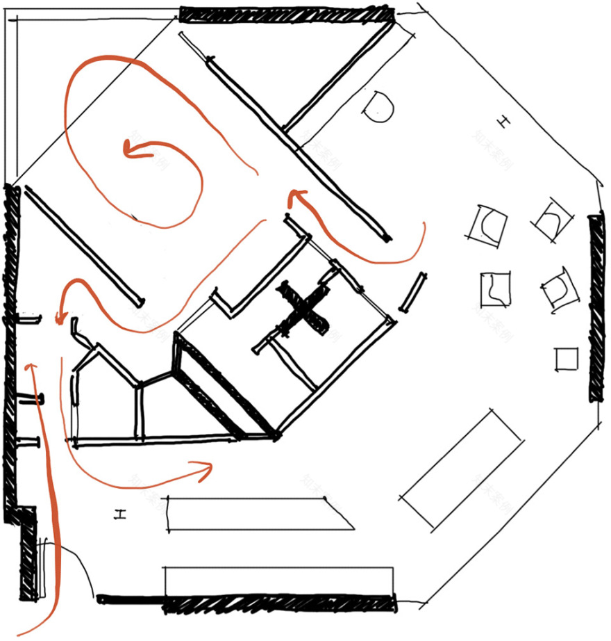 八角·三线 + 一方,台北 / 创研空间-95