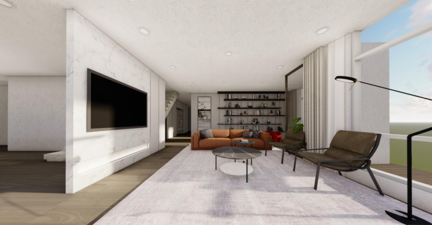 象山民宿、税务局大厅改造等——17 级室内设计优秀作品展示-37