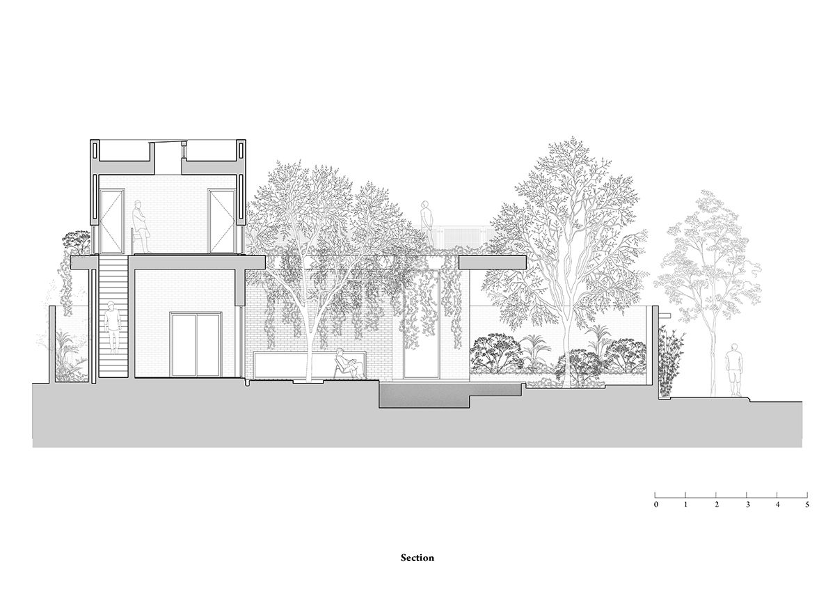 Mạo Khê House - Ngôi nhà gạch đỏ với không gian xanh bao phủ | HGAA-47