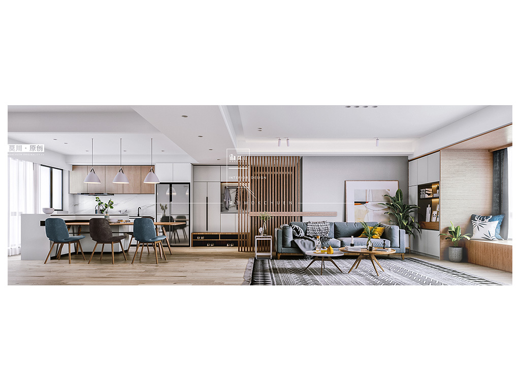 香山美墅 155㎡北欧风凉居，个性定制诠释生活美学-2