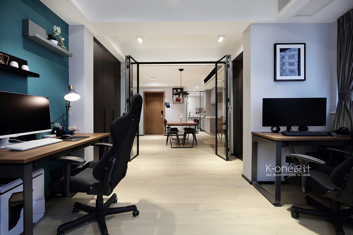 光影之间,现代简约的 141 平米三居室设计-22