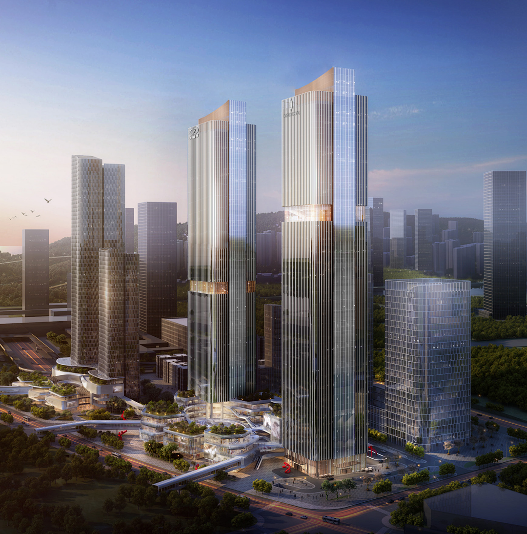 珠海横琴国际商务中心二期丨中国珠海丨Aedas 凯达环球建筑设计有限公司-0