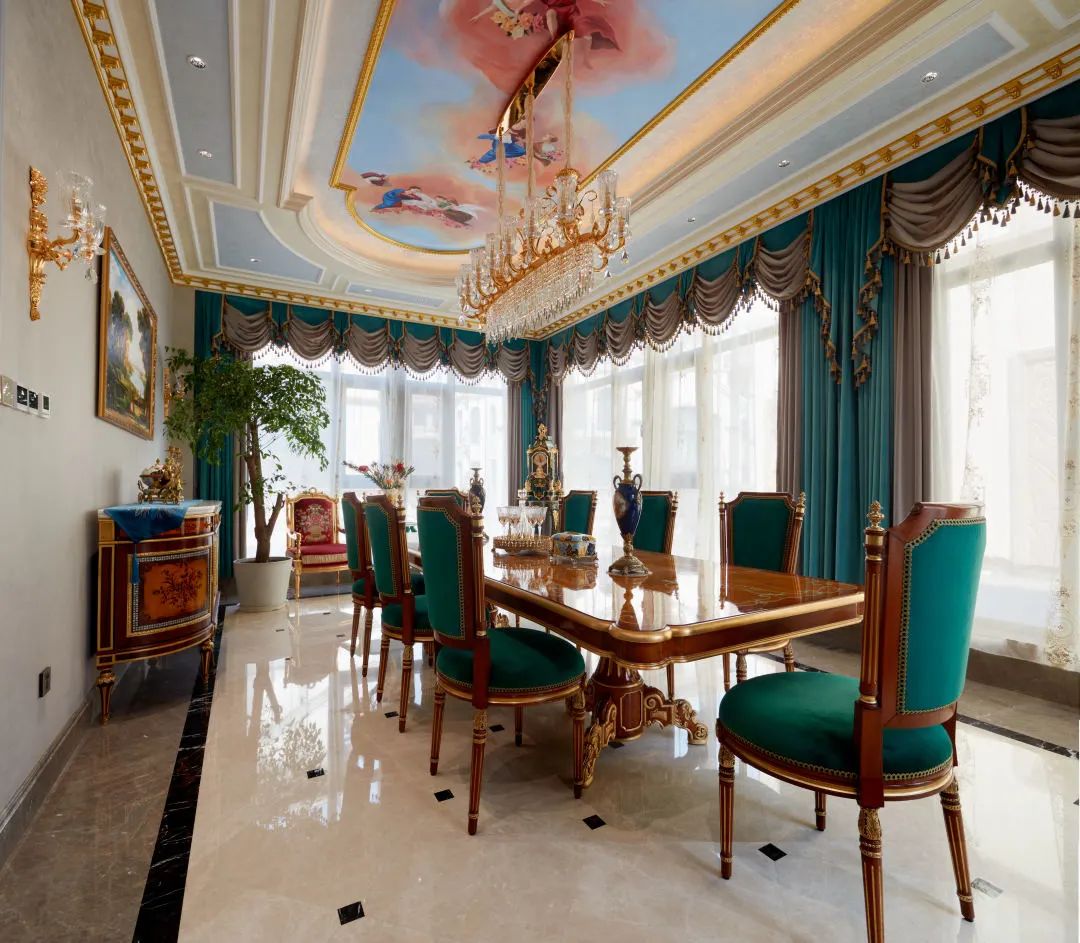 法式优雅 · 1100㎡独栋别墅的奢华改造之旅丨尚层装饰-52