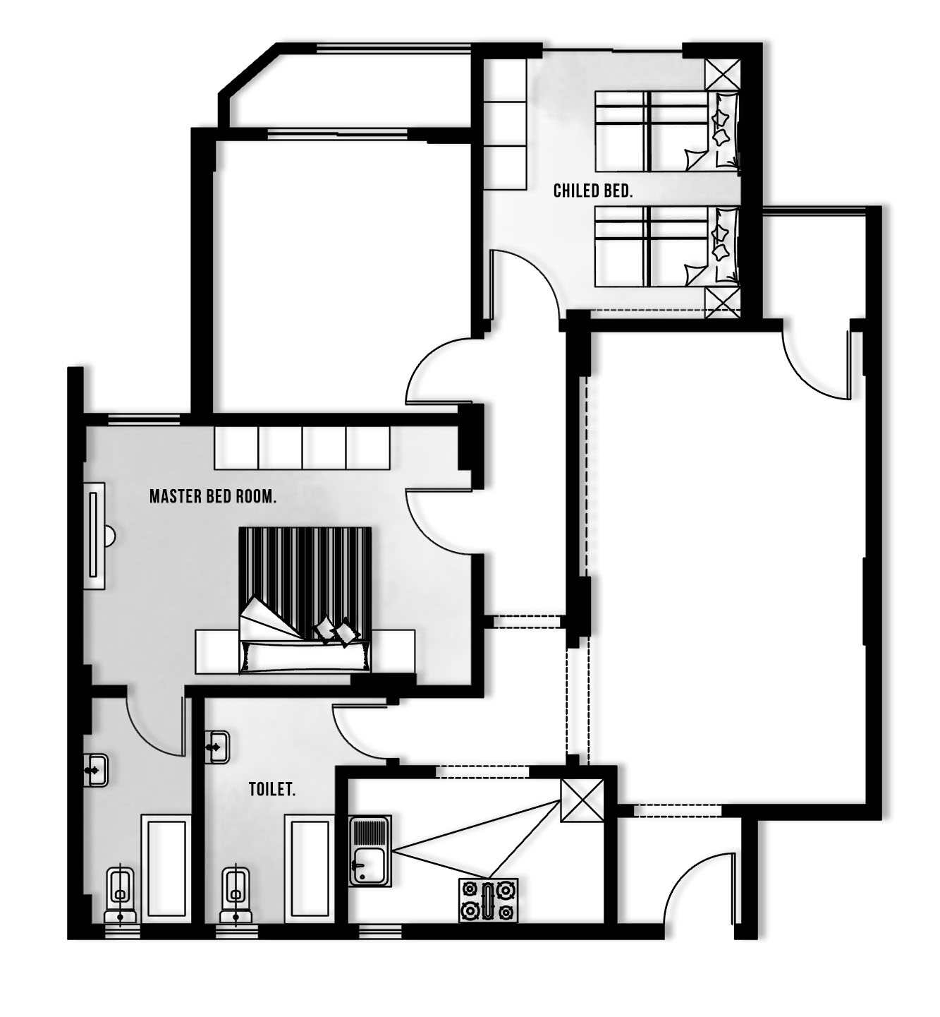 明亚市现代公寓-1