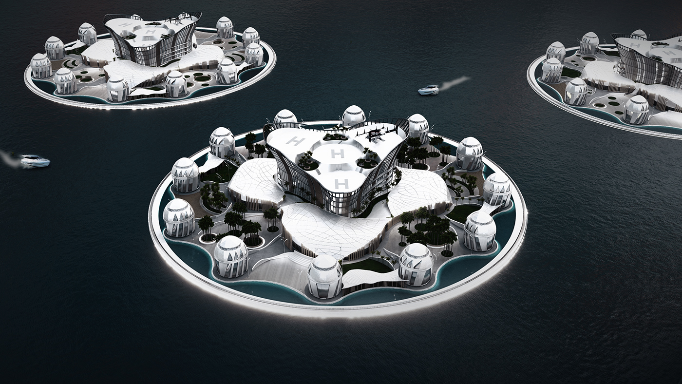 睡莲村 · 未来农村概念丨哈萨克斯坦丨SK.Y Architects-6