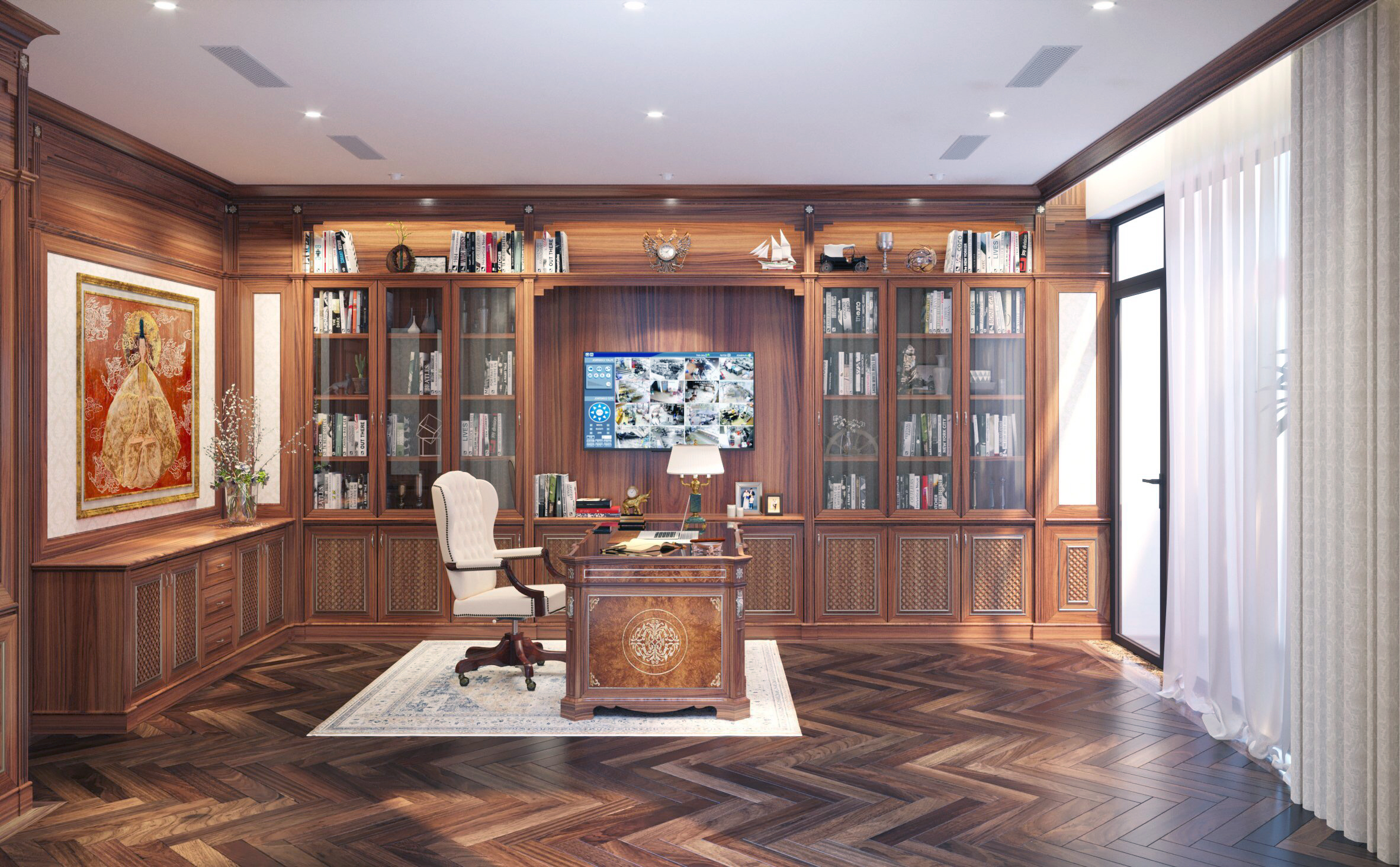 Full inteiror design of a town house in Sai Gon Vietnam-22