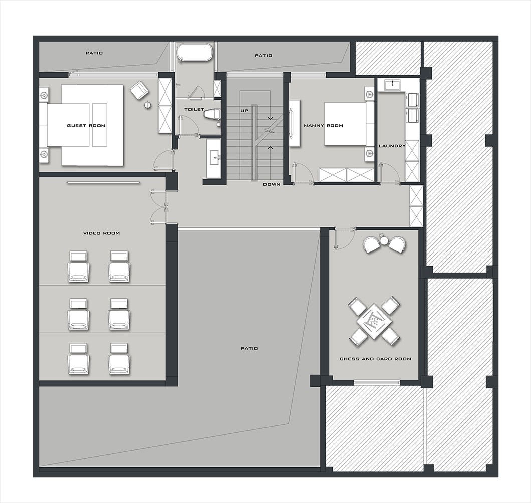 苏州980m²现代大宅-39