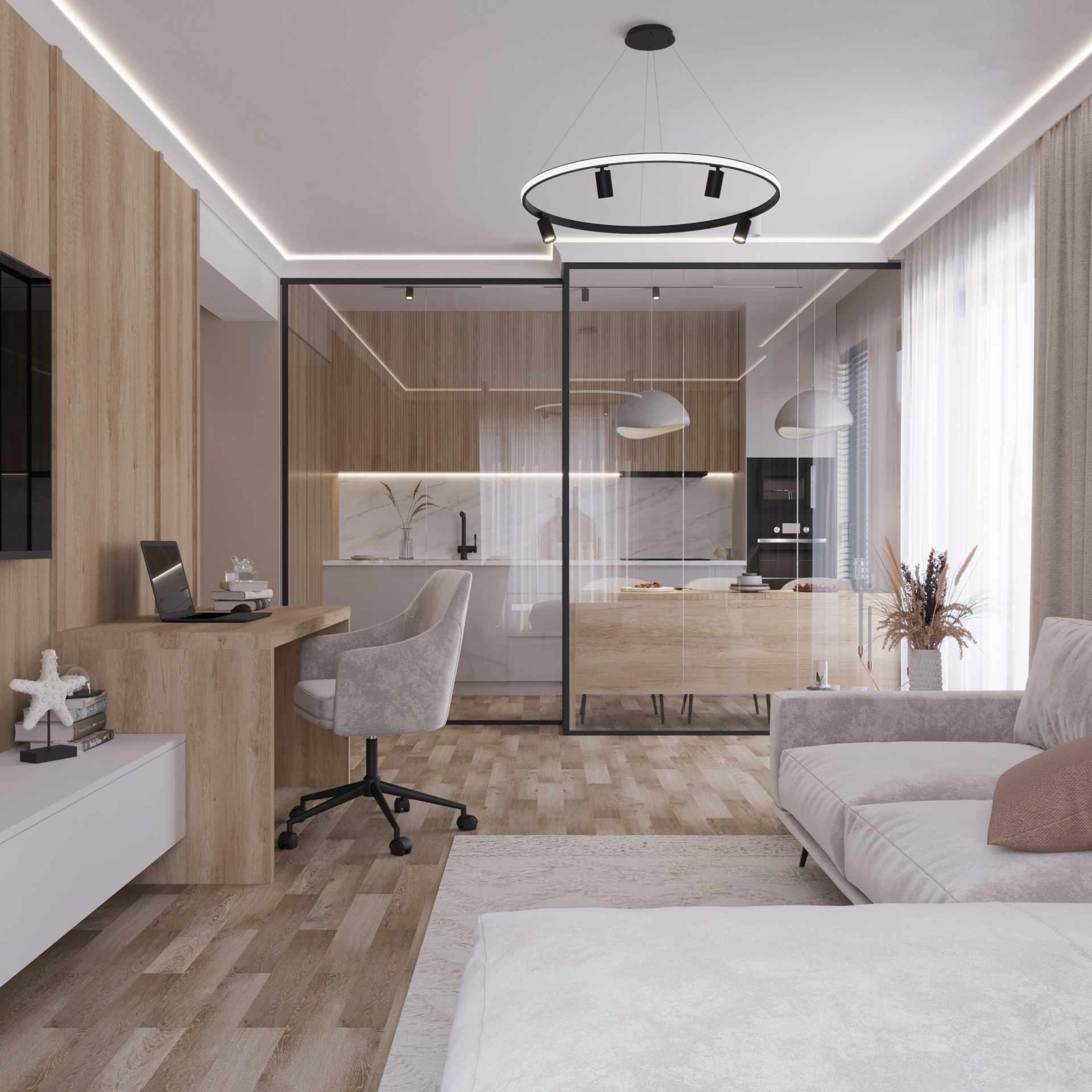 Neutrals | Apartment in Bucharest-4