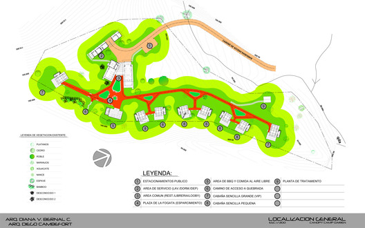 Canopy Camp Darien / Diego J. Cambefort S. y Diana V. Bernal C. | ArchDaily Perú-69