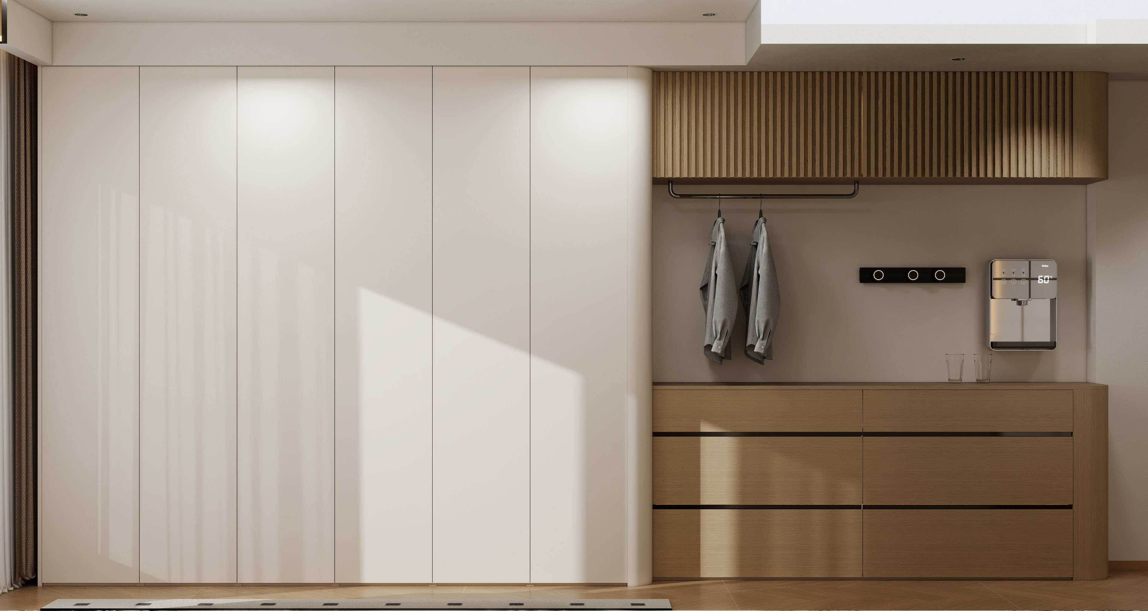 《白云·木屿》87㎡原木风实装案例丨中国广州丨广州市至雅设计装饰工程有限公司-51