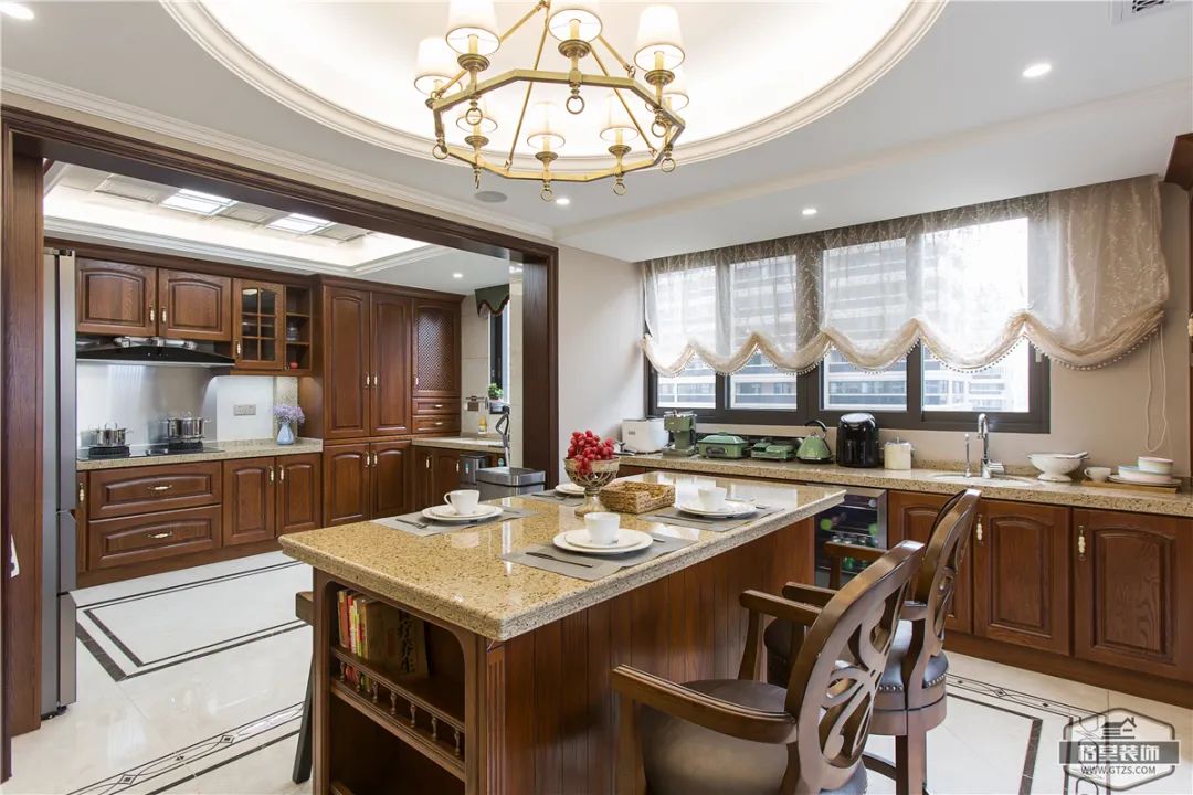 美式风情演绎,打造休闲浪漫生活空间丨格堂装饰-14