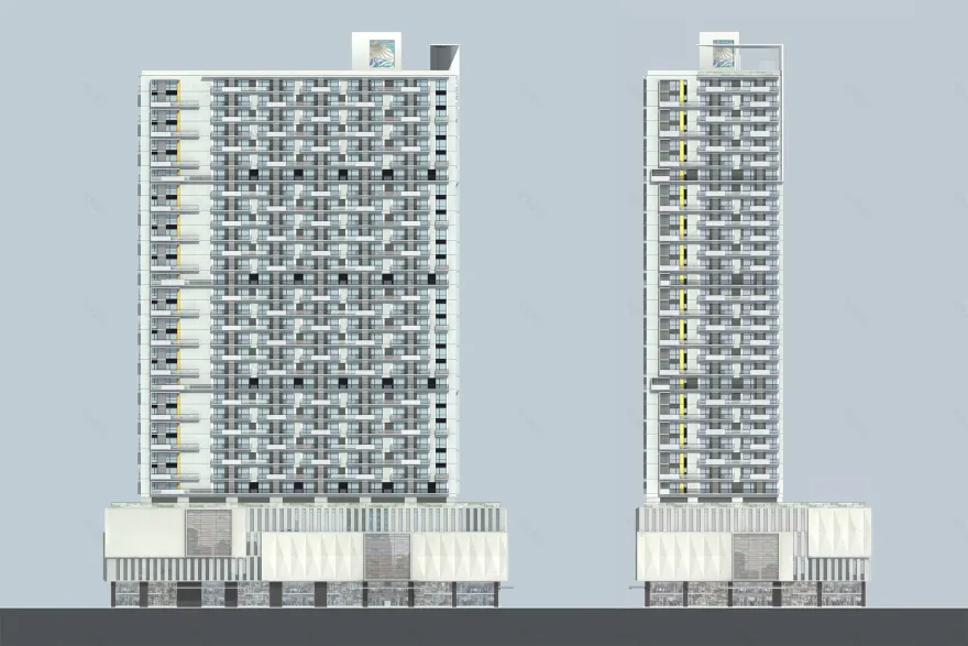 银宇广场大厦丨中国武汉丨Saltans Architects-20