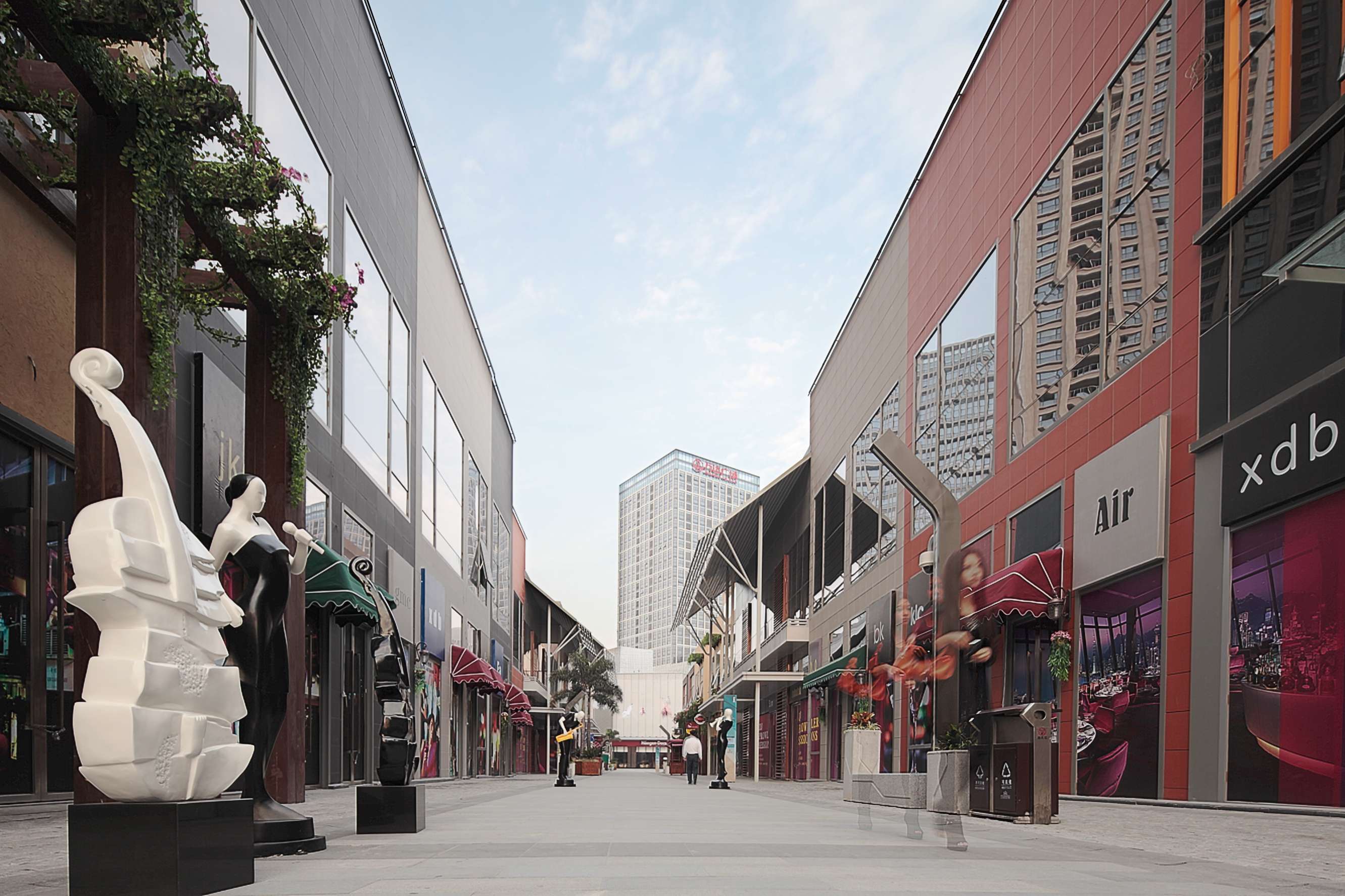 某大型万达广场购物中心室内CAD竣工-8