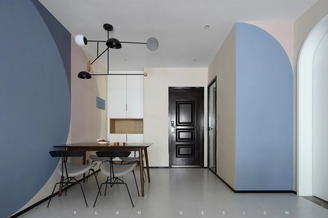 成都 108 平三居室,全屋无硬造型,温润细腻的色彩设计-55