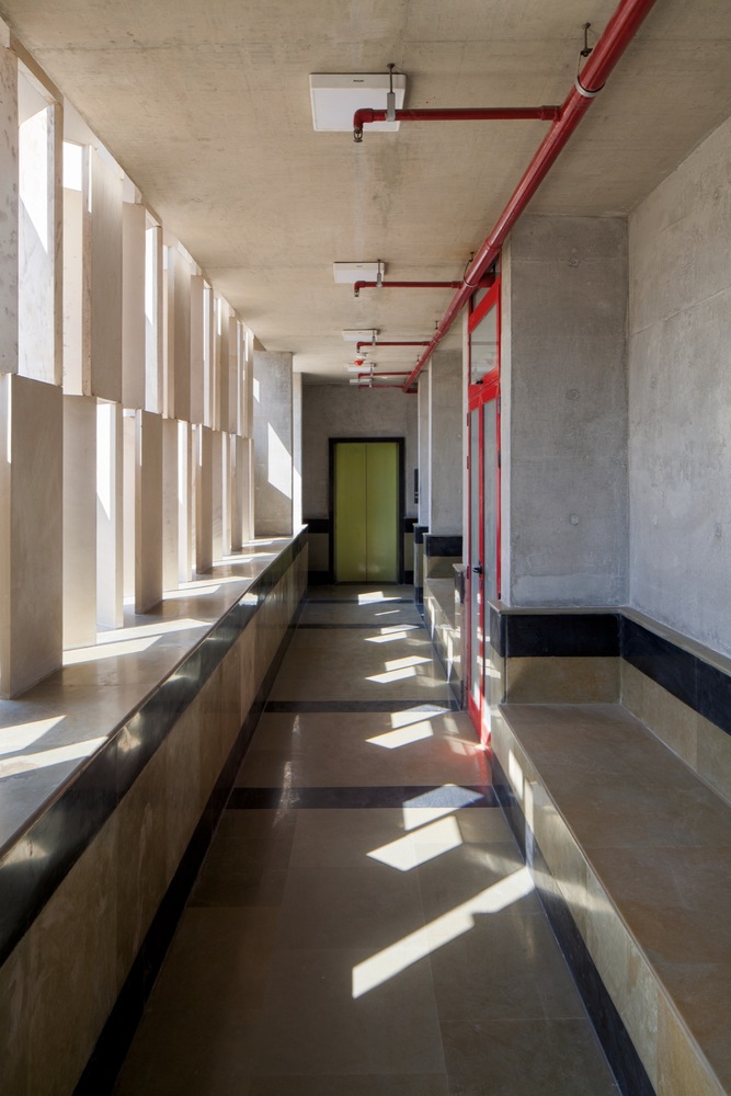 新德里 ICRIER 办公大楼 | 自然通风与环保设计-27